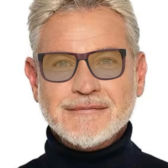 Ray-Ban JUSTIN Classic RB4165 6597/T5 54-16 Brown Clear Frame - Picture 8 of 16